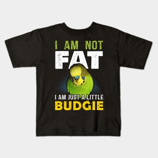 Fat Budgie Funny Kids T-Shirt